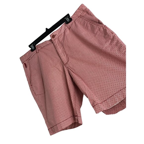 Mens A/X Armani Exchange Red Burmuda Shorts Stretch Size 38 Inseam 8.5 EUC 7149